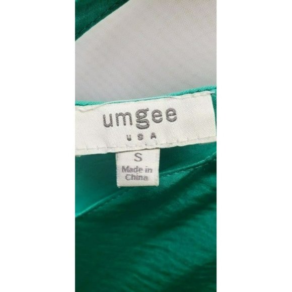Umgee Green Tank top Womens Size Small New with tags - Picture 4 of 9